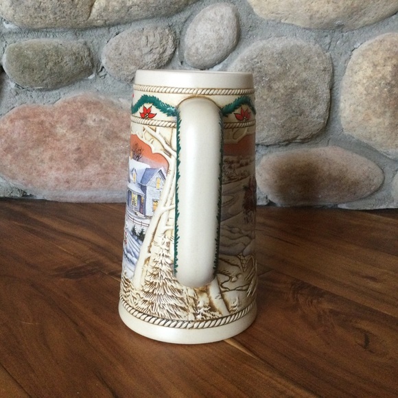 Vintage 1996 Budweiser Holiday Stein - Picture 4 of 5